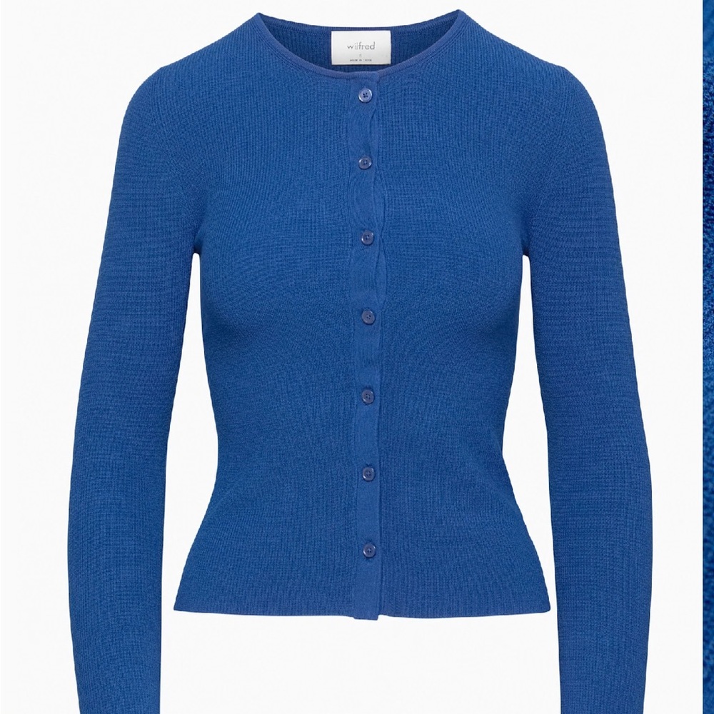 Aritzia blue miracle cardigan. Worn just once